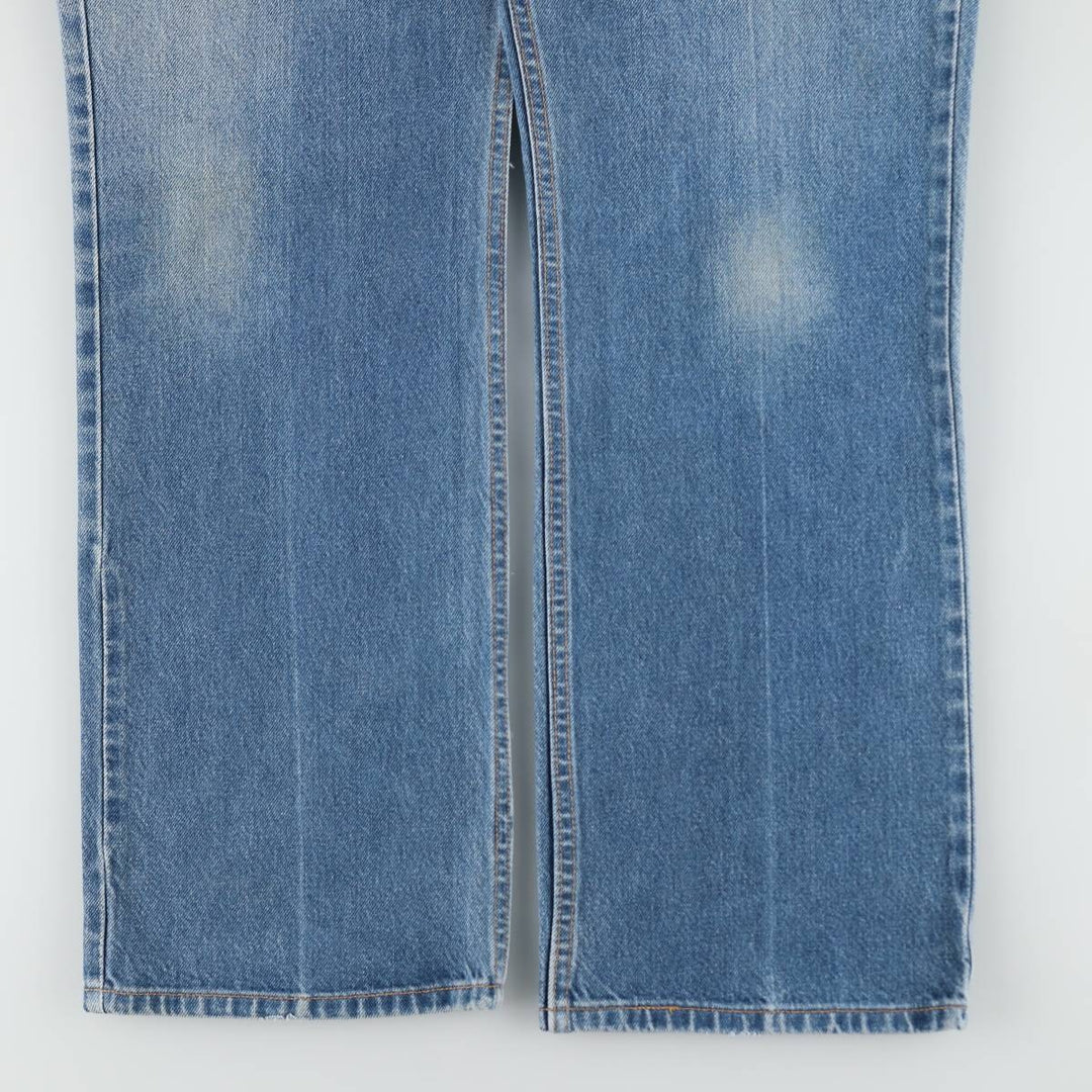 Levi's 517 BOOT CUT bootcut denim pants, made in the USA, men's size W38 (approx.). cotton blue type Vintage Second Hand