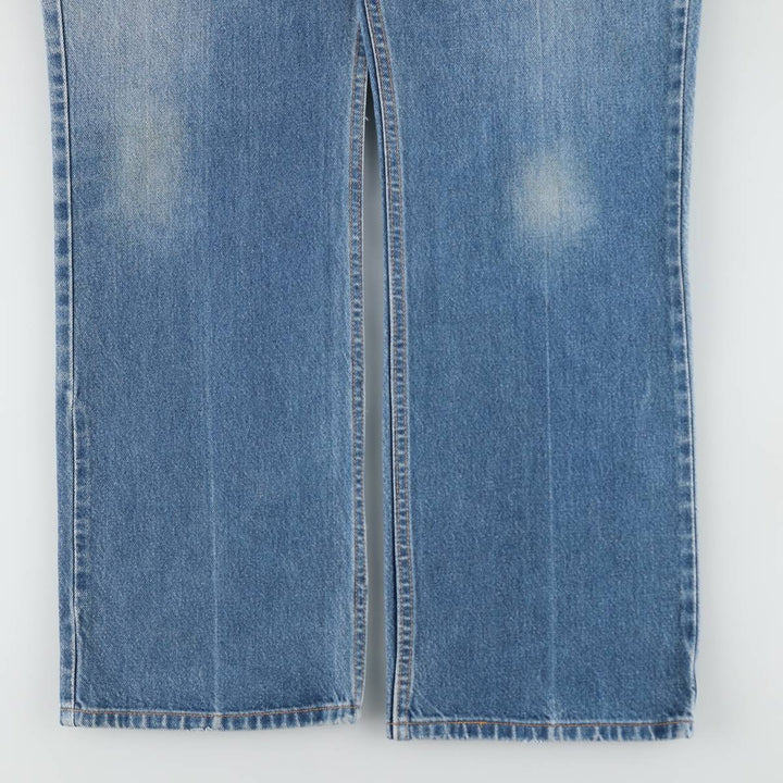 Levi's 517 BOOT CUT bootcut denim pants, made in the USA, men's size W38 (approx.). cotton blue type Vintage Second Hand