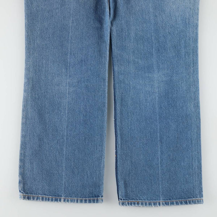 Levi's 517 BOOT CUT bootcut denim pants, made in the USA, men's size W38 (approx.). cotton blue type Vintage Second Hand