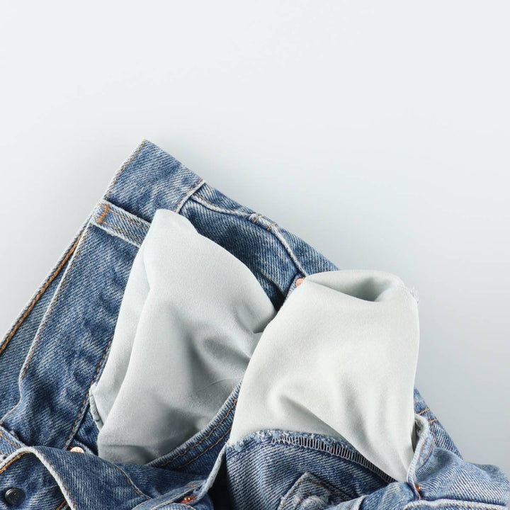Levi's 517 BOOT CUT bootcut denim pants, made in the USA, men's size W38 (approx.). cotton blue type Vintage Second Hand