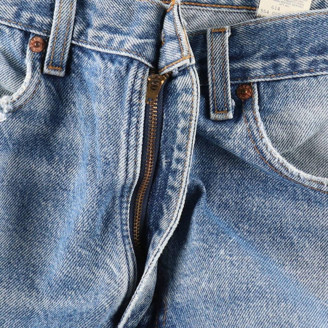2000'S Levi's 517-0217 Bootcut Denim Pants, Made in USA, Men's Size W34 (approx.) cotton blue type Vintage Second Hand