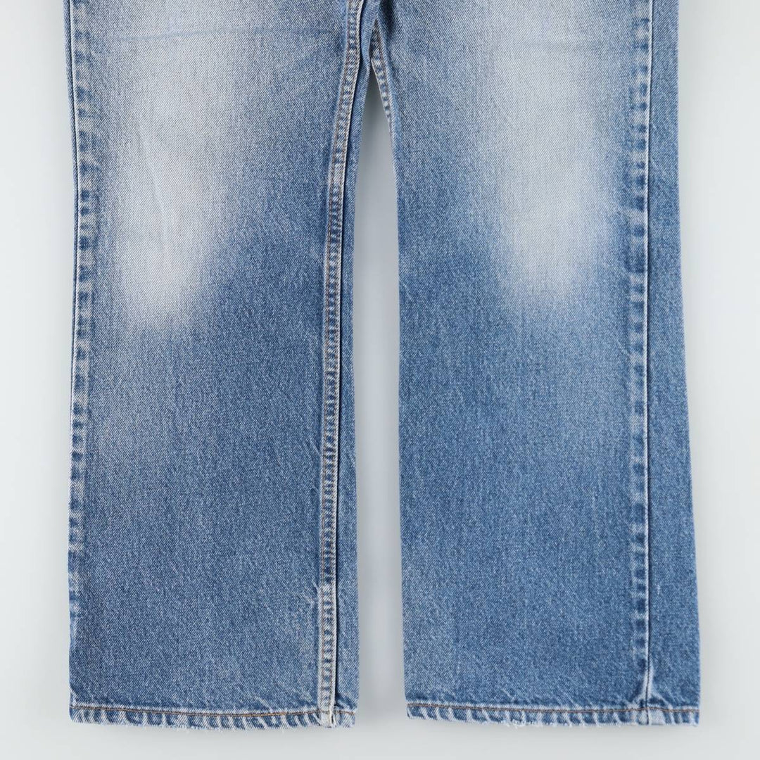 2000'S Levi's 517-0217 Bootcut Denim Pants, Made in USA, Men's Size W34 (approx.) cotton blue type Vintage Second Hand