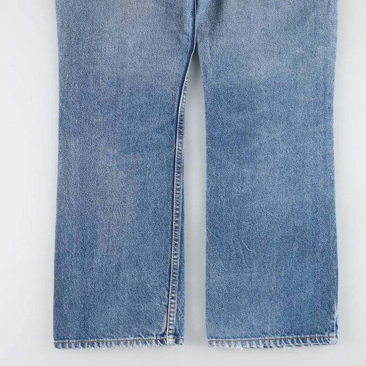 2000'S Levi's 517-0217 Bootcut Denim Pants, Made in USA, Men's Size W34 (approx.) cotton blue type Vintage Second Hand
