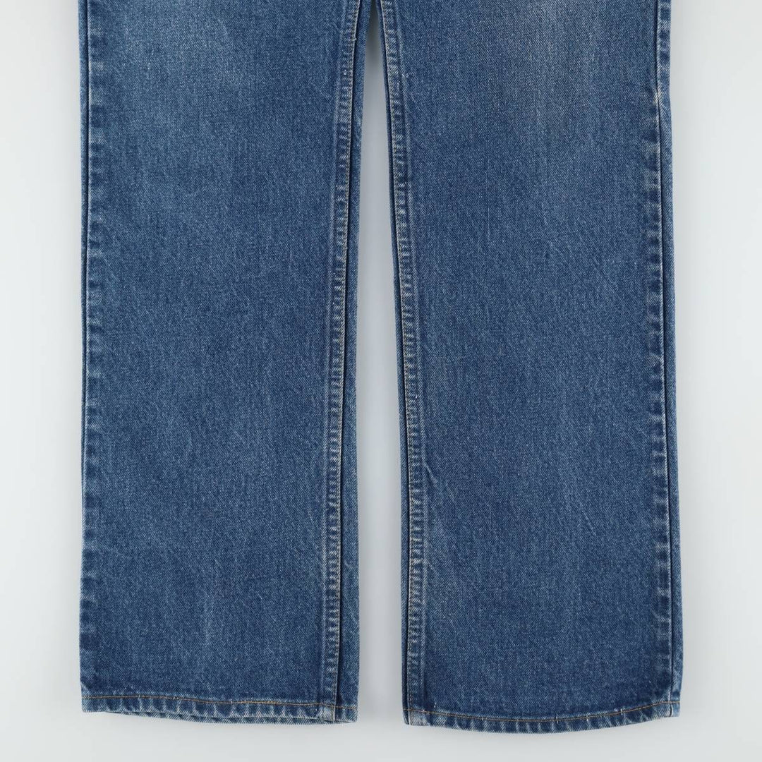 ~90'S Levi's 20517-0217 Orange Tab Bootcut Denim Pants, Made in USA, Men's W36 (approx.), Vintage cotton blue type Vintage Second Hand