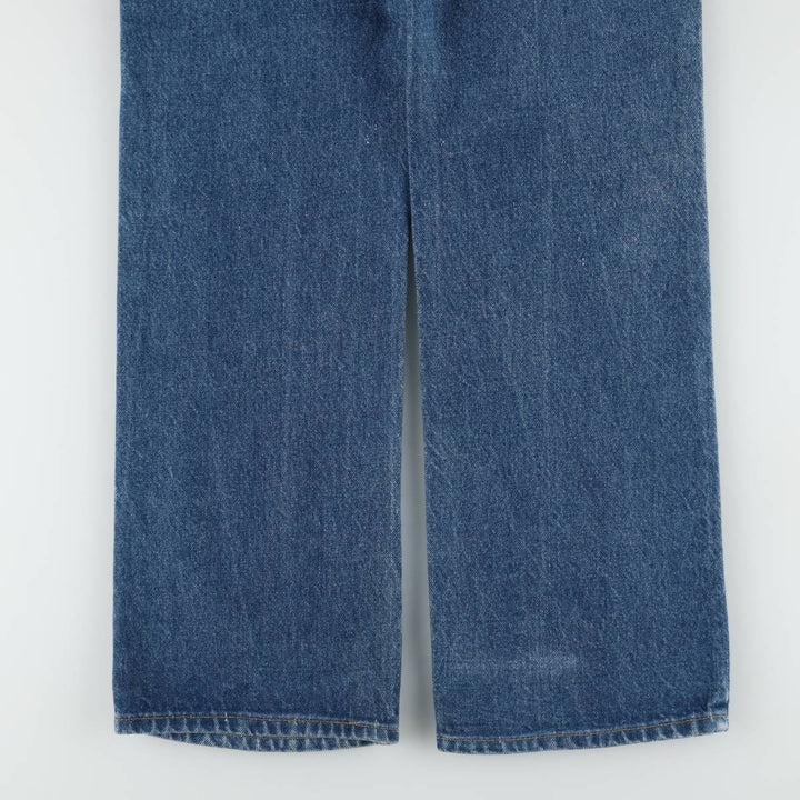 ~90'S Levi's 20517-0217 Orange Tab Bootcut Denim Pants, Made in USA, Men's W36 (approx.), Vintage cotton blue type Vintage Second Hand