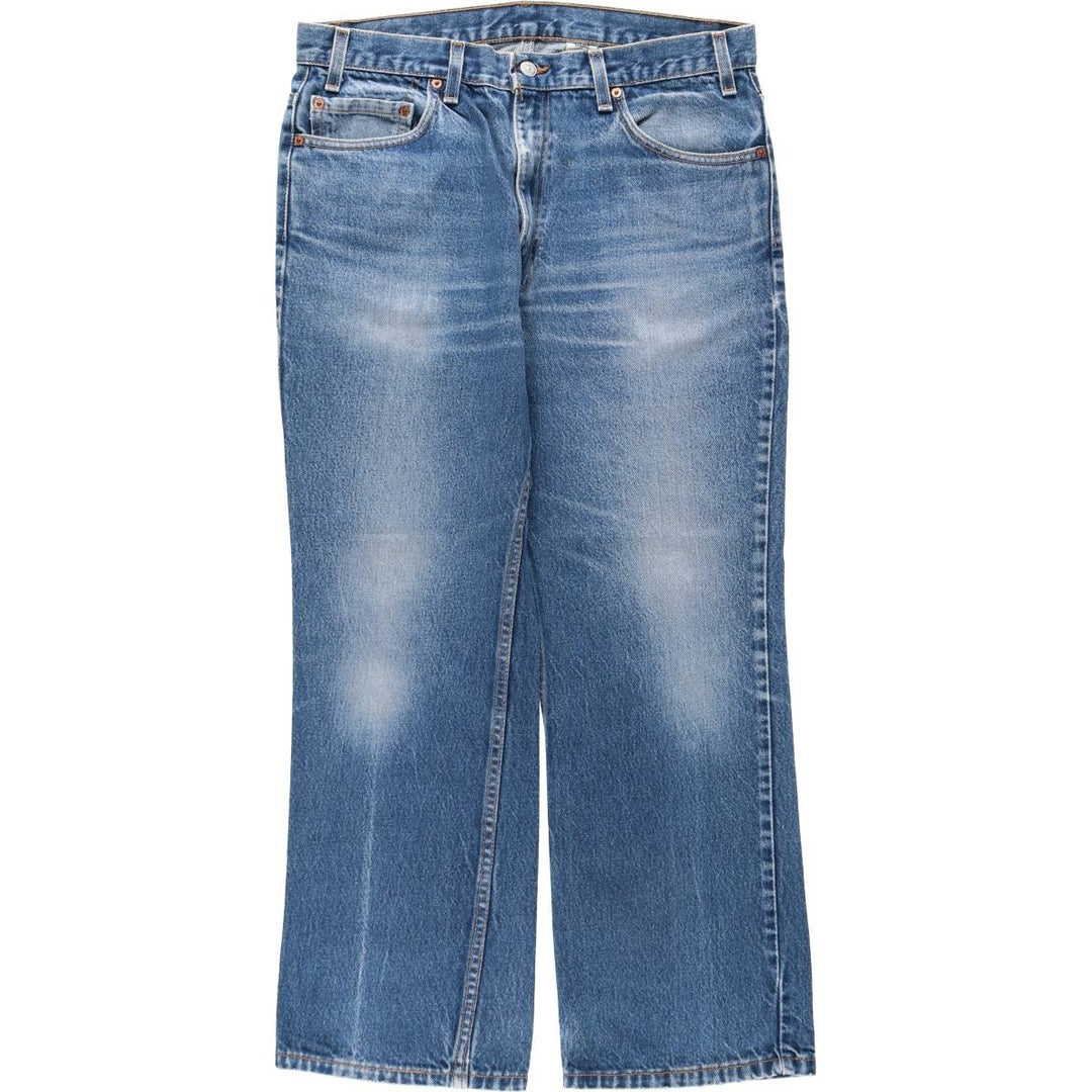 2000'S Levi's 517 Boot Cut Denim Pants, Made in USA, Men's Size 34 cotton blue type Vintage Second Hand