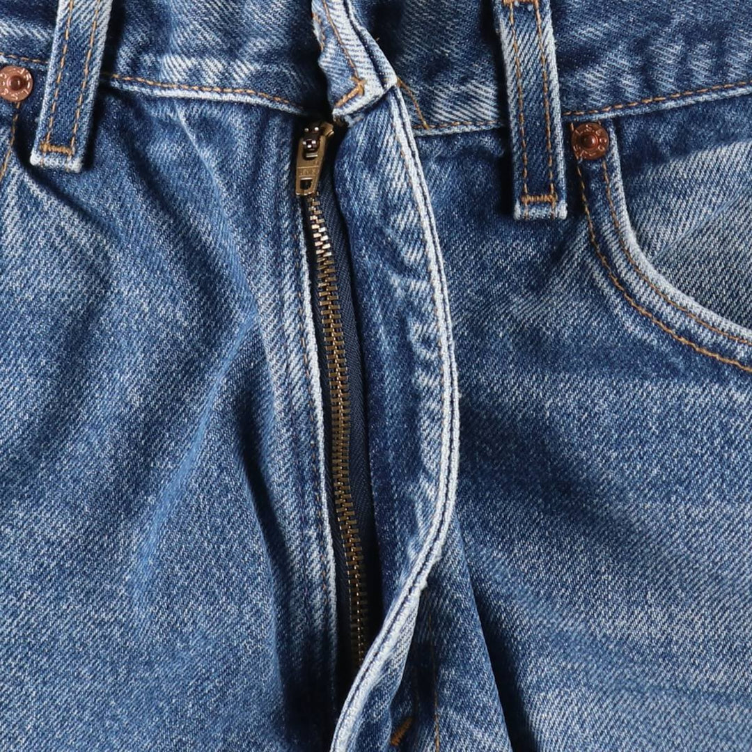 2000'S Levi's 517 Boot Cut Denim Pants, Made in USA, Men's Size 34 cotton blue type Vintage Second Hand