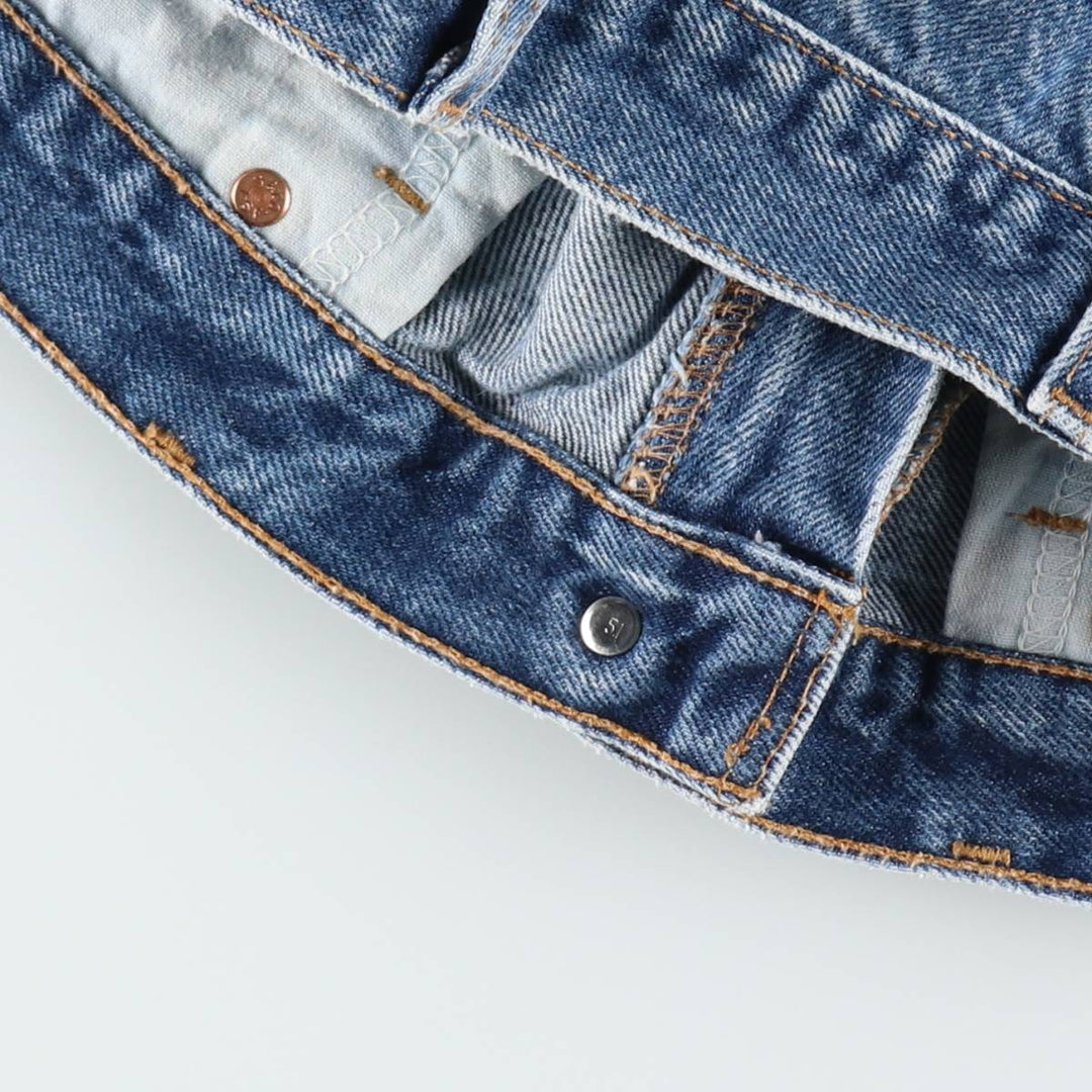 2000'S Levi's 517 Boot Cut Denim Pants, Made in USA, Men's Size 34 cotton blue type Vintage Second Hand
