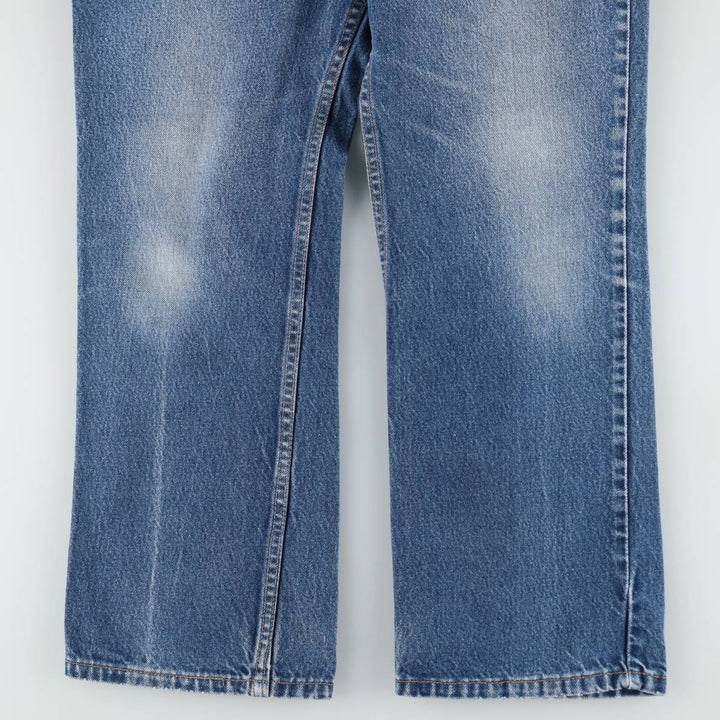 2000'S Levi's 517 Boot Cut Denim Pants, Made in USA, Men's Size 34 cotton blue type Vintage Second Hand