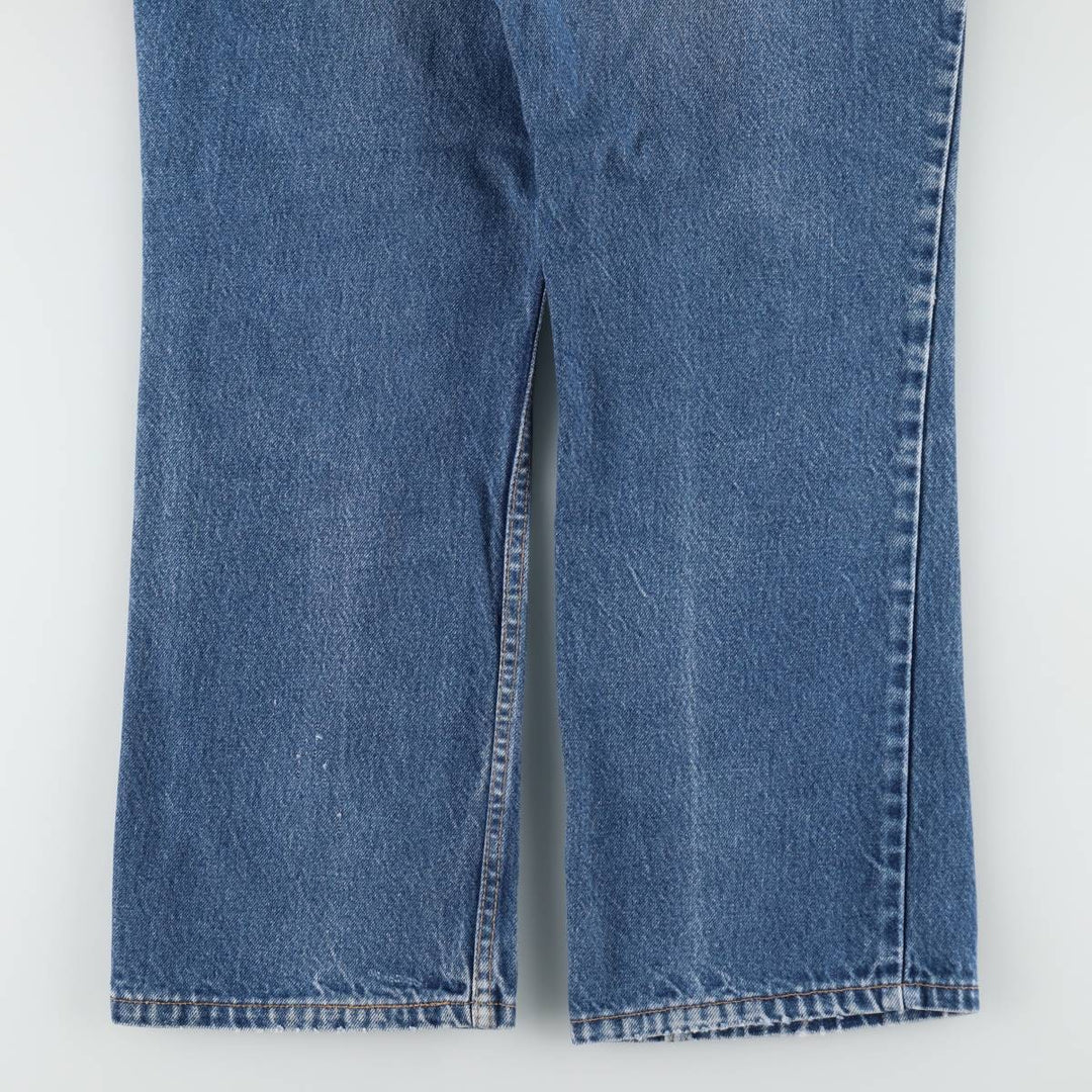 2000'S Levi's 517 Boot Cut Denim Pants, Made in USA, Men's Size 34 cotton blue type Vintage Second Hand