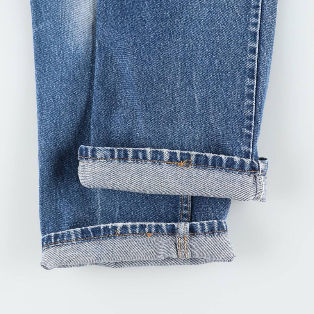 2000'S Levi's 517 Boot Cut Denim Pants, Made in USA, Men's Size 34 cotton blue type Vintage Second Hand