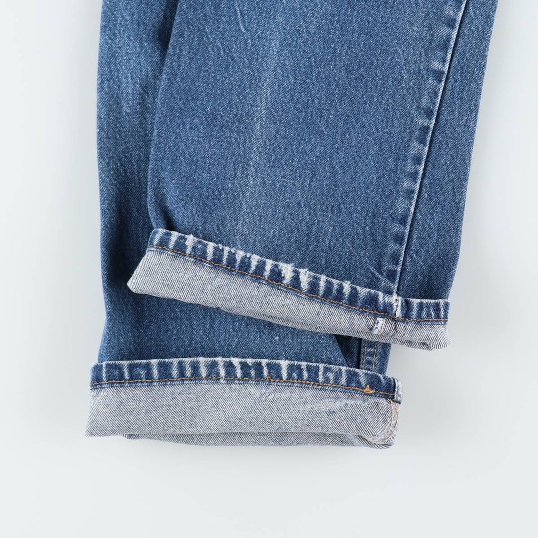 2000'S Levi's 517 Boot Cut Denim Pants, Made in USA, Men's Size 34 cotton blue type Vintage Second Hand
