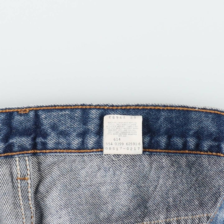 1990'S Levi's 517 Bootcut Denim Pants, Made in USA, Men's Size W35 (approx.), Vintage cotton blue type Vintage Second Hand
