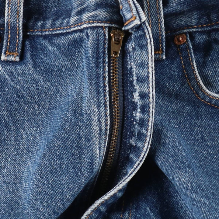 1990'S Levi's 517 Bootcut Denim Pants, Made in USA, Men's Size W35 (approx.), Vintage cotton blue type Vintage Second Hand