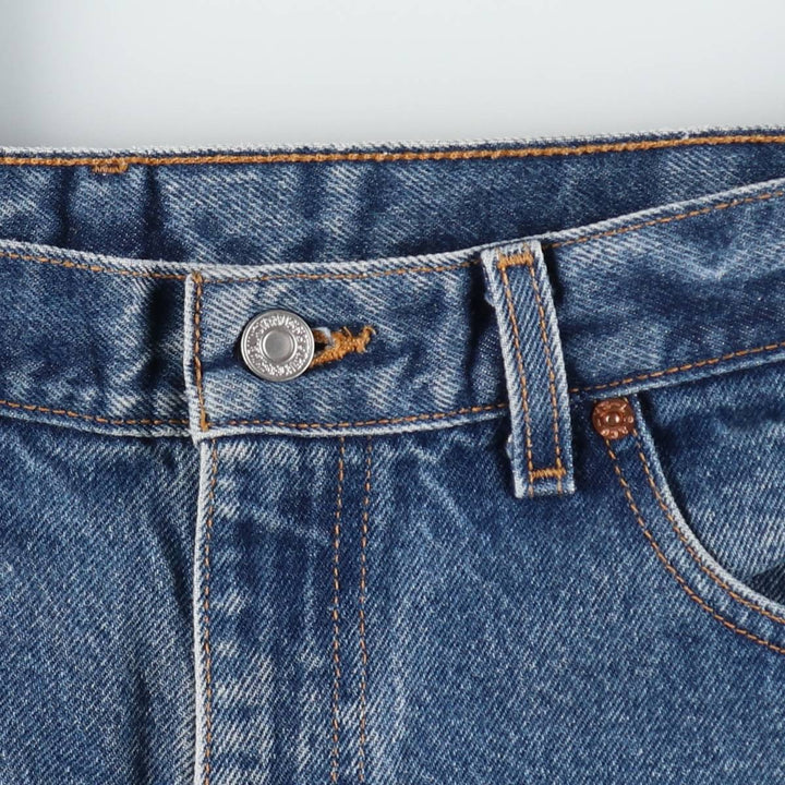 1990'S Levi's 517 Bootcut Denim Pants, Made in USA, Men's Size W35 (approx.), Vintage cotton blue type Vintage Second Hand