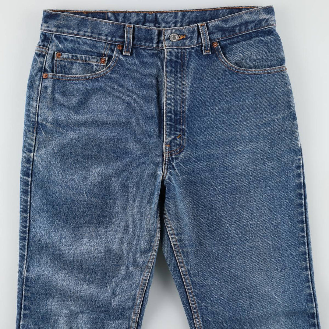 1990'S Levi's 517 Bootcut Denim Pants, Made in USA, Men's Size W35 (approx.), Vintage cotton blue type Vintage Second Hand