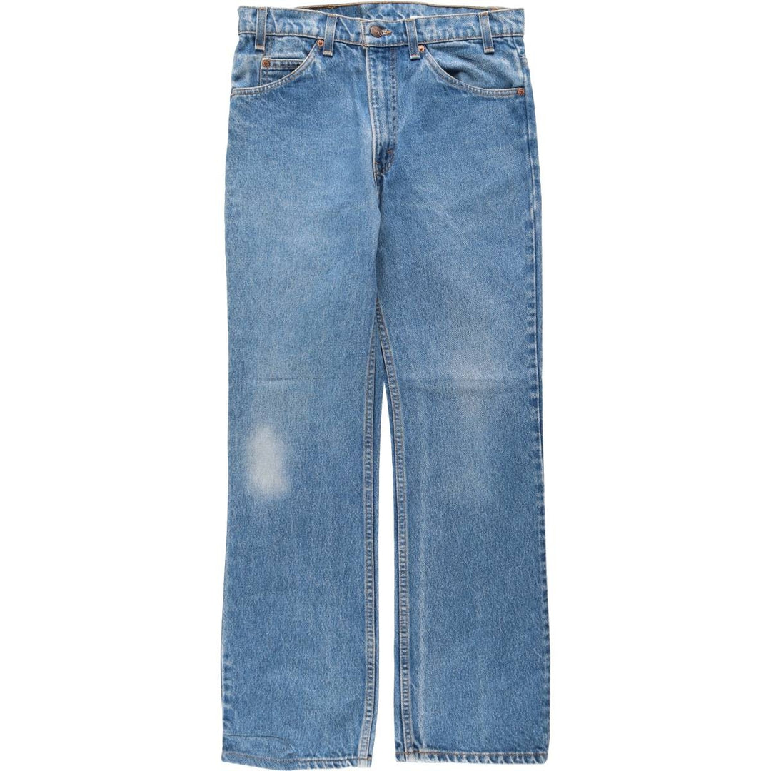 90'S Levi's 20517-0217 Orange Tab Bootcut Denim Pants Made in USA Men's W32 Vintage cotton blue type Vintage Second Hand
