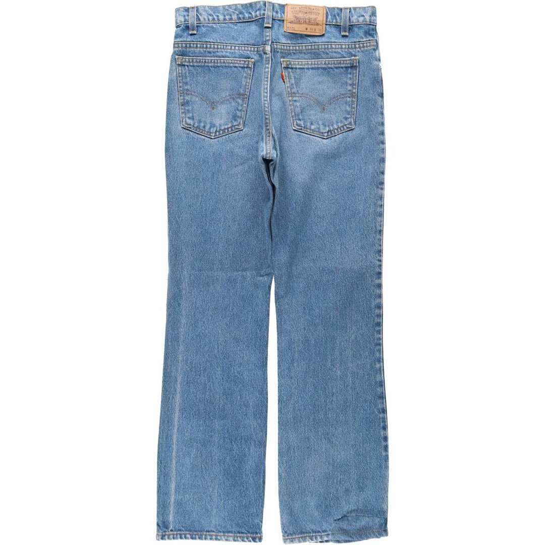 90'S Levi's 20517-0217 Orange Tab Bootcut Denim Pants Made in USA Men's W32 Vintage cotton blue type Vintage Second Hand
