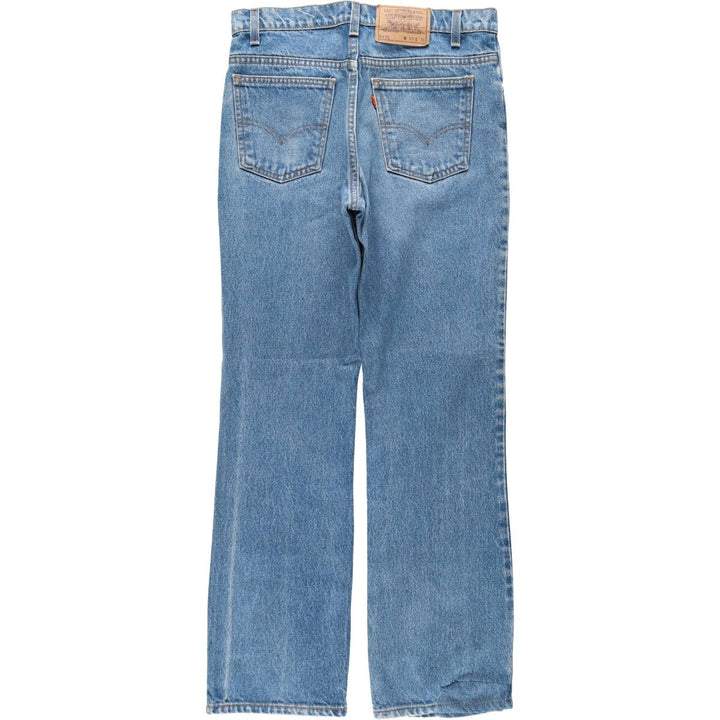 90'S Levi's 20517-0217 Orange Tab Bootcut Denim Pants Made in USA Men's W32 Vintage cotton blue type Vintage Second Hand