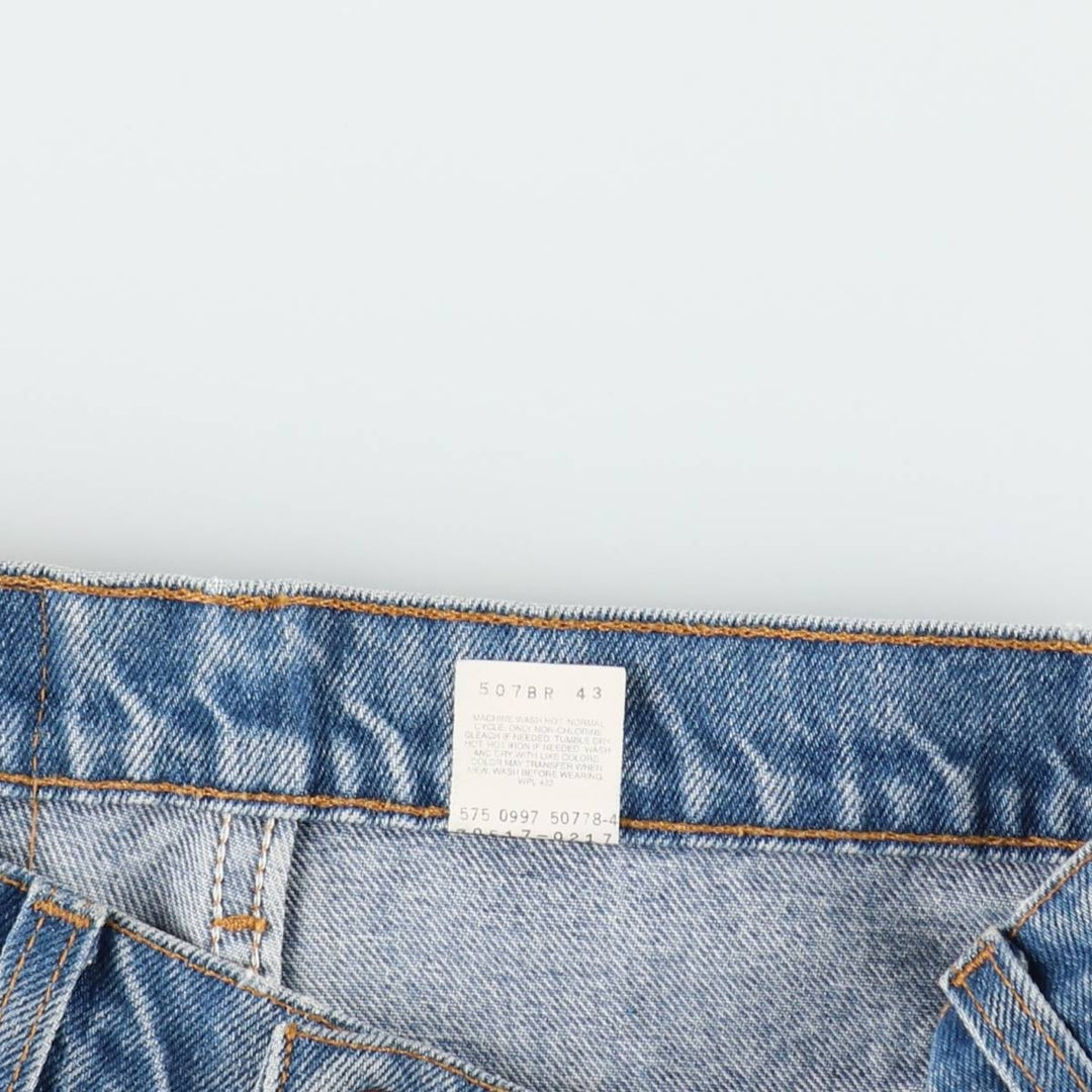 90'S Levi's 20517-0217 Orange Tab Bootcut Denim Pants Made in USA Men's W32 Vintage cotton blue type Vintage Second Hand
