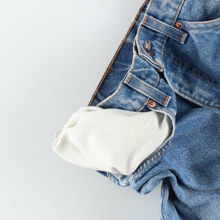 90'S Levi's 20517-0217 Orange Tab Bootcut Denim Pants Made in USA Men's W32 Vintage cotton blue type Vintage Second Hand