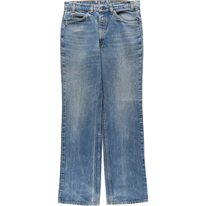 90'S Levi's 20517-0217 Orange Tab Bootcut Denim Pants Made in USA Men's W33 Vintage cotton blue type Vintage Second Hand