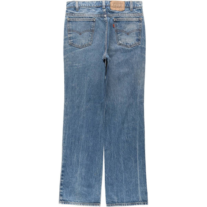 90'S Levi's 20517-0217 Orange Tab Bootcut Denim Pants Made in USA Men's W33 Vintage cotton blue type Vintage Second Hand