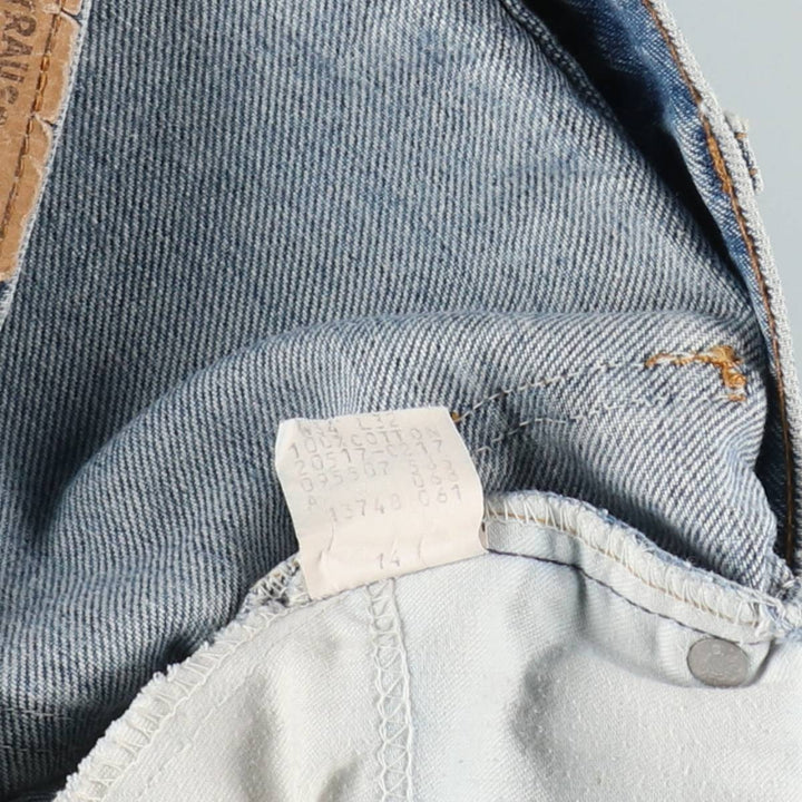 90'S Levi's 20517-0217 Orange Tab Bootcut Denim Pants Made in USA Men's W33 Vintage cotton blue type Vintage Second Hand