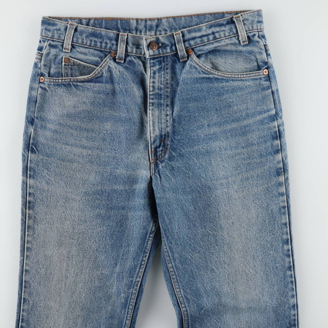 90'S Levi's 20517-0217 Orange Tab Bootcut Denim Pants Made in USA Men's W33 Vintage cotton blue type Vintage Second Hand