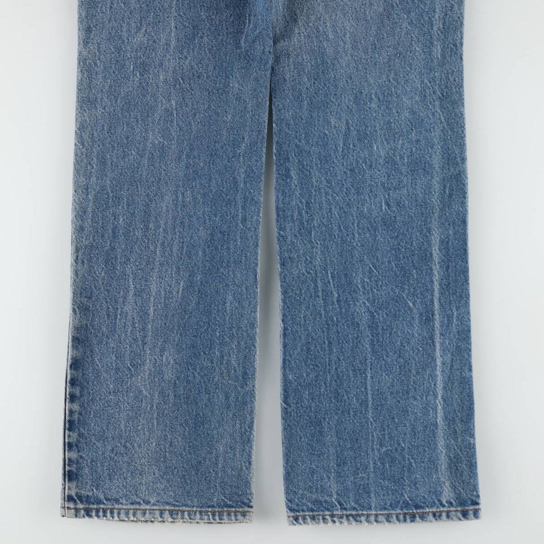 90'S Levi's 20517-0217 Orange Tab Bootcut Denim Pants Made in USA Men's W33 Vintage cotton blue type Vintage Second Hand