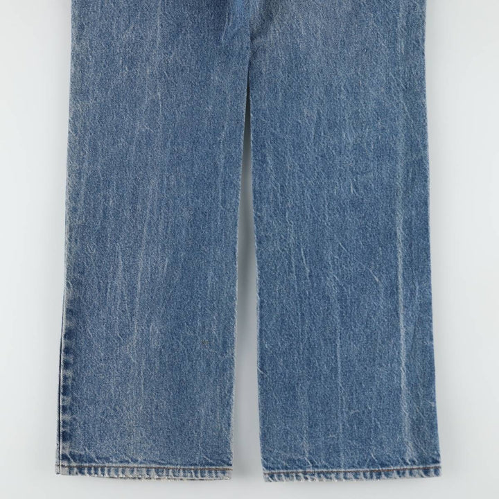 90'S Levi's 20517-0217 Orange Tab Bootcut Denim Pants Made in USA Men's W33 Vintage cotton blue type Vintage Second Hand