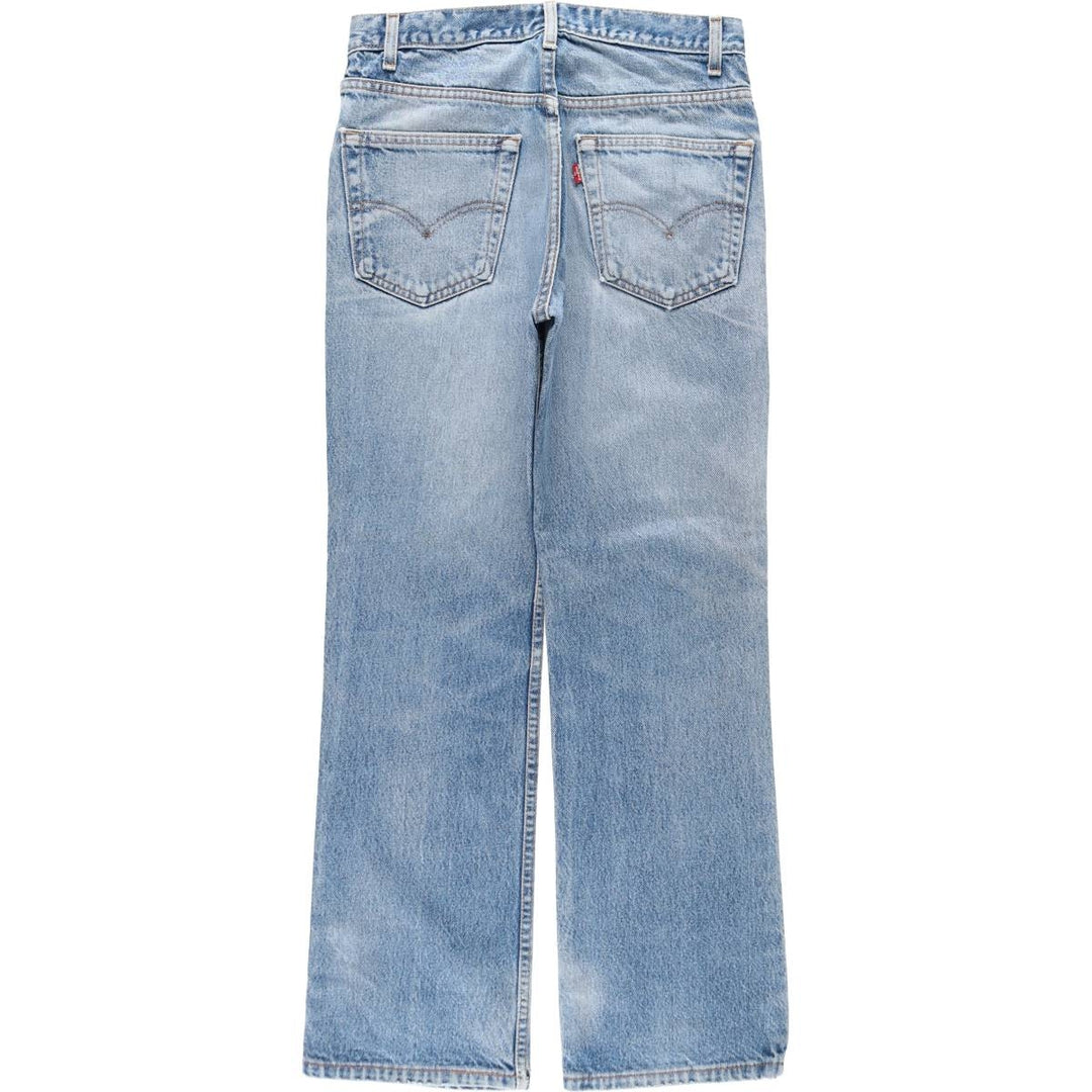 2000'S Levi's 517 Boot Cut Denim Pants, Made in USA, Men's Size W31 cotton blue type Vintage Second Hand