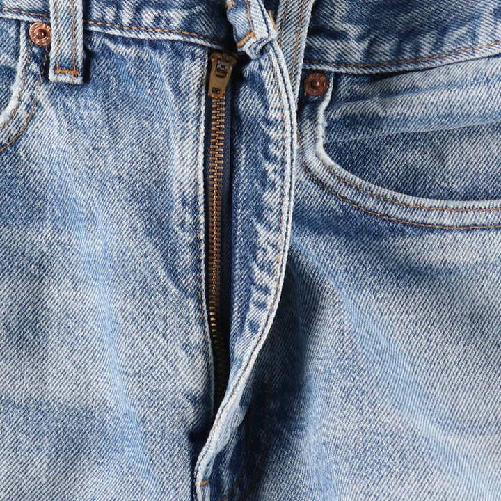 2000'S Levi's 517 Boot Cut Denim Pants, Made in USA, Men's Size W31 cotton blue type Vintage Second Hand