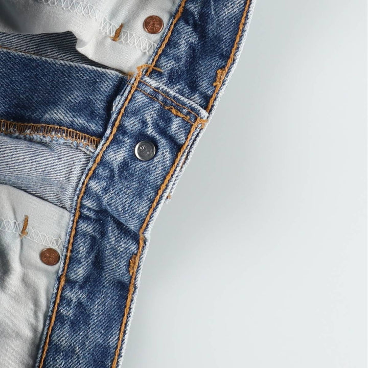 2000'S Levi's 517 Boot Cut Denim Pants, Made in USA, Men's Size W31 cotton blue type Vintage Second Hand