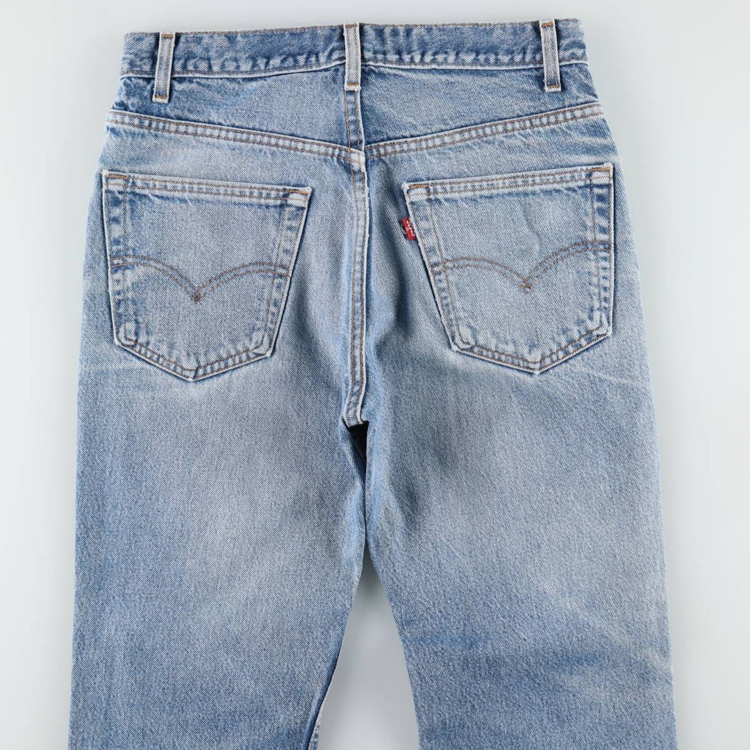 2000'S Levi's 517 Boot Cut Denim Pants, Made in USA, Men's Size W31 cotton blue type Vintage Second Hand