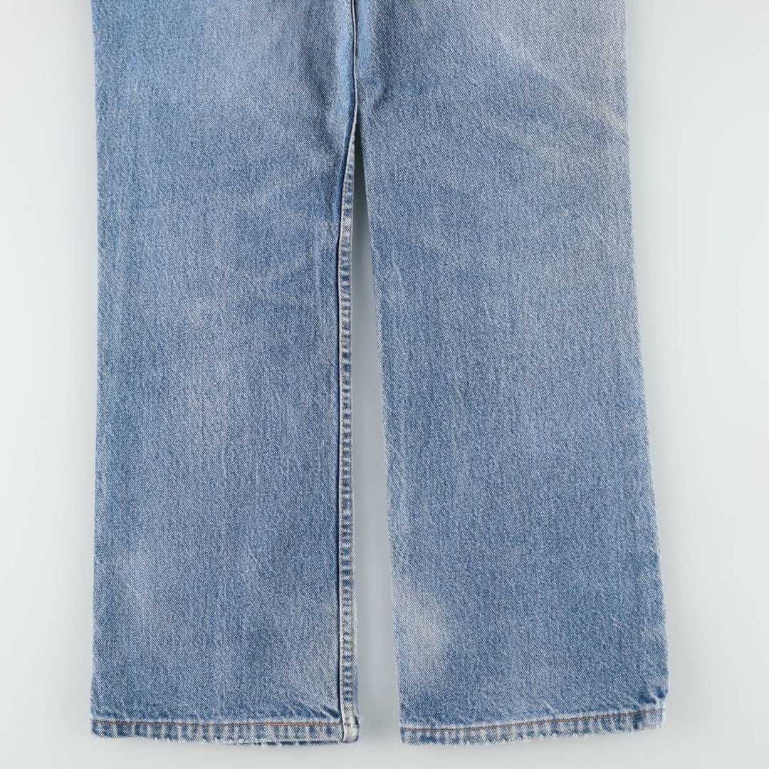 2000'S Levi's 517 Boot Cut Denim Pants, Made in USA, Men's Size W31 cotton blue type Vintage Second Hand