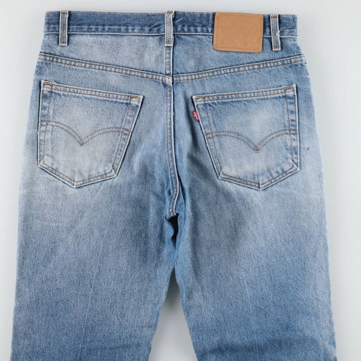 90'S Levi's 517 Bootcut Denim Pants, Men's Size W34 (approx.), Vintage unclear blue type Vintage Second Hand