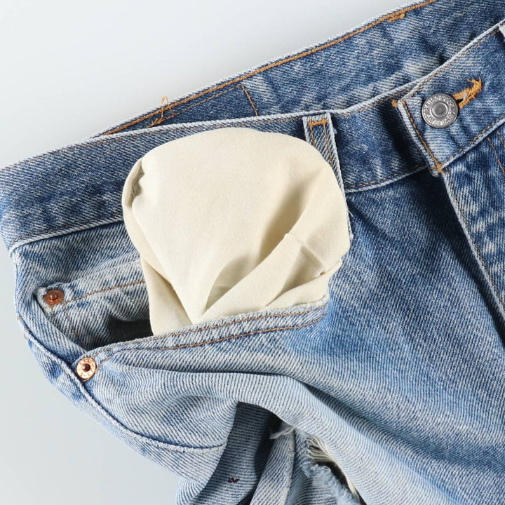 90'S Levi's 517 Bootcut Denim Pants, Men's Size W34 (approx.), Vintage unclear blue type Vintage Second Hand