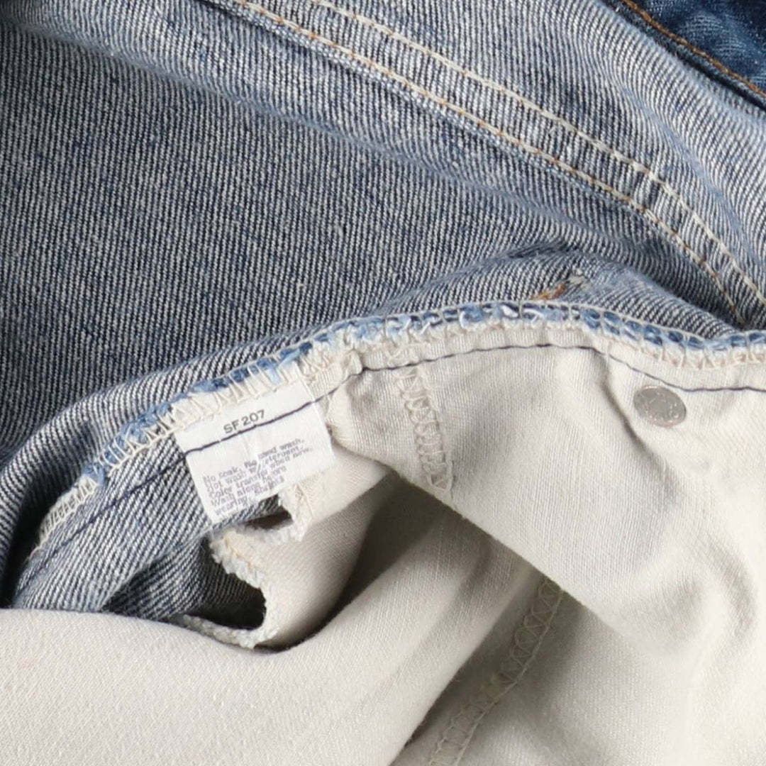 90'S Levi's 20517-0217 Orange Tab Bootcut Denim Pants Made in USA Men's W34 Vintage cotton blue type Vintage Second Hand