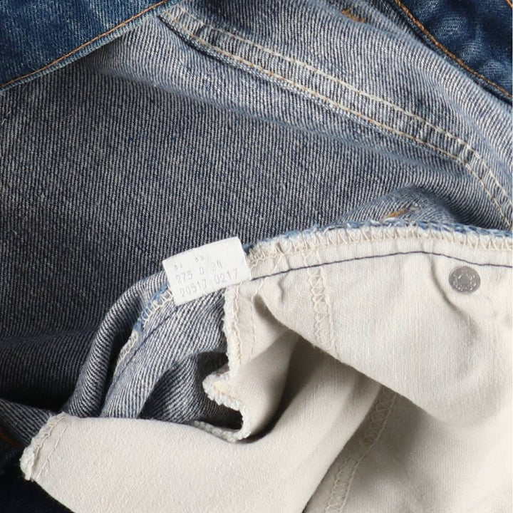 90'S Levi's 20517-0217 Orange Tab Bootcut Denim Pants Made in USA Men's W34 Vintage cotton blue type Vintage Second Hand