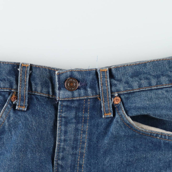90'S Levi's 20517-0217 Orange Tab Bootcut Denim Pants Made in USA Men's W34 Vintage cotton blue type Vintage Second Hand