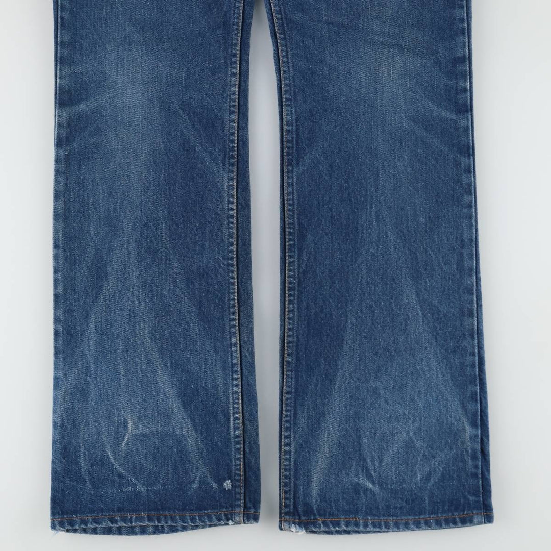 90'S Levi's 20517-0217 Orange Tab Bootcut Denim Pants Made in USA Men's W34 Vintage cotton blue type Vintage Second Hand