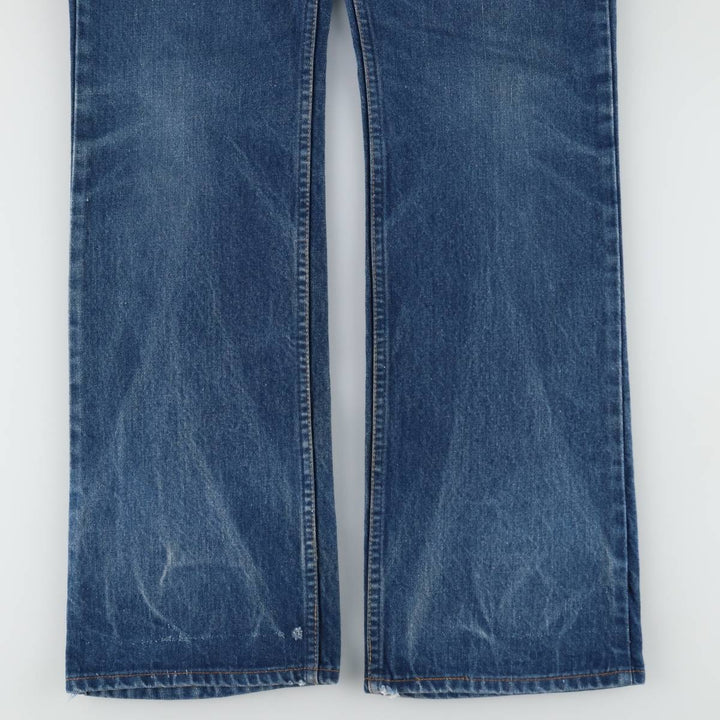 90'S Levi's 20517-0217 Orange Tab Bootcut Denim Pants Made in USA Men's W34 Vintage cotton blue type Vintage Second Hand