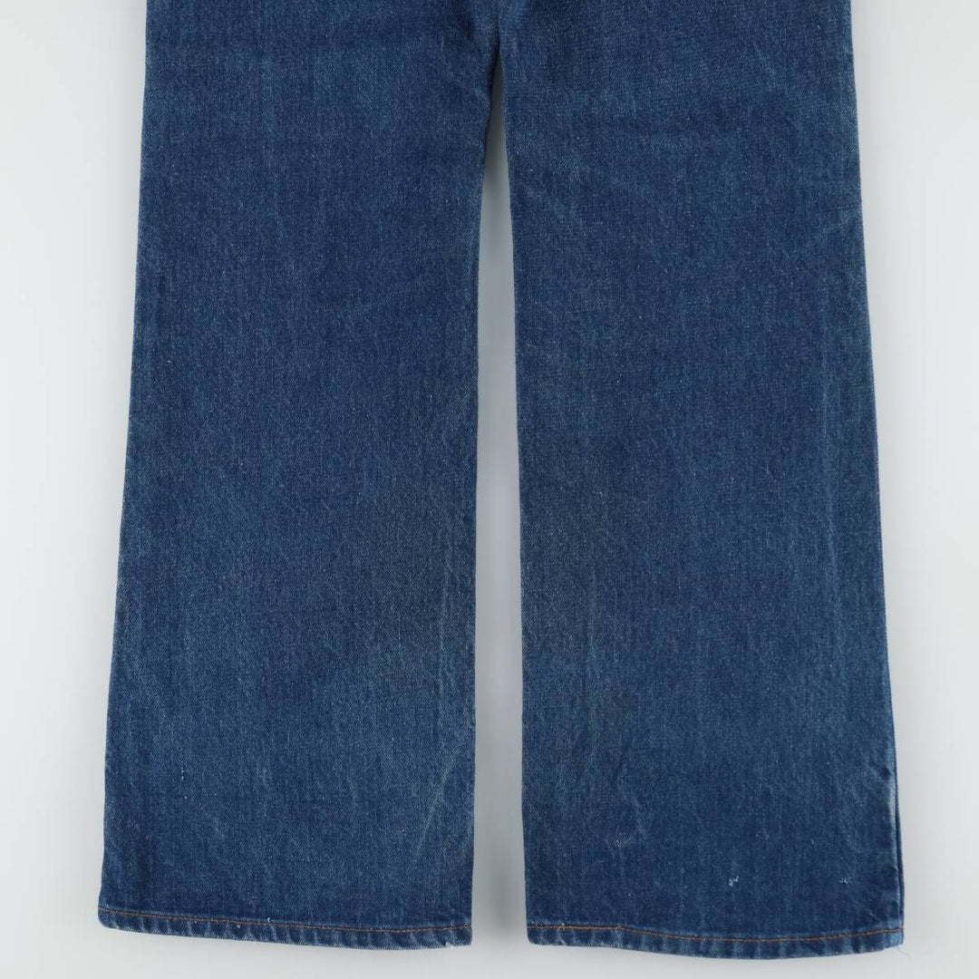 90'S Levi's 20517-0217 Orange Tab Bootcut Denim Pants Made in USA Men's W34 Vintage cotton blue type Vintage Second Hand