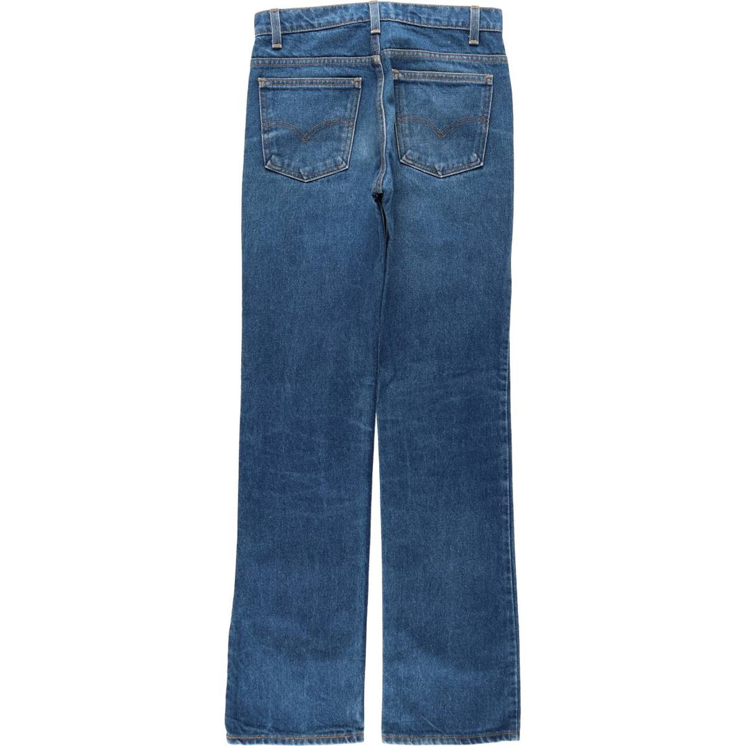 90'S Levi's 20517-0217 Orange Tab Bootcut Denim Pants, Made in USA, Men's, Size W30, Vintage cotton blue type Vintage Second Hand