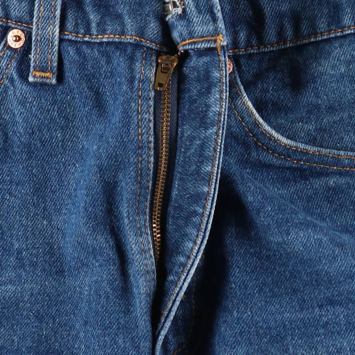 90'S Levi's 20517-0217 Orange Tab Bootcut Denim Pants, Made in USA, Men's, Size W30, Vintage cotton blue type Vintage Second Hand