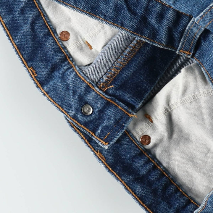 90'S Levi's 20517-0217 Orange Tab Bootcut Denim Pants, Made in USA, Men's, Size W30, Vintage cotton blue type Vintage Second Hand