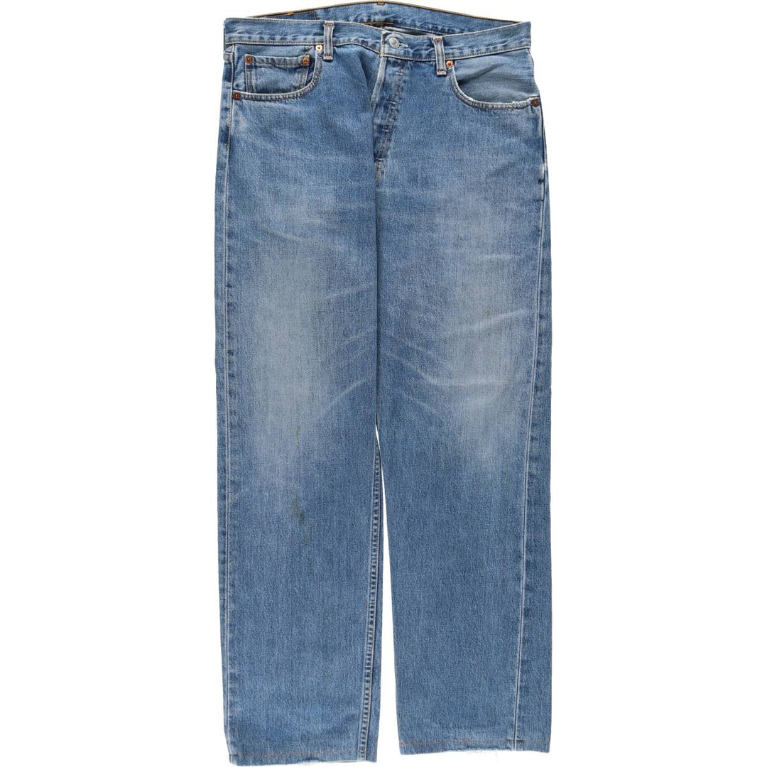 1990'S Levi's 517 0452 Euro Model Bootcut Denim Pants, Made in Spain, Men's W35 (approx.), Vintage cotton blue type Vintage Second Hand