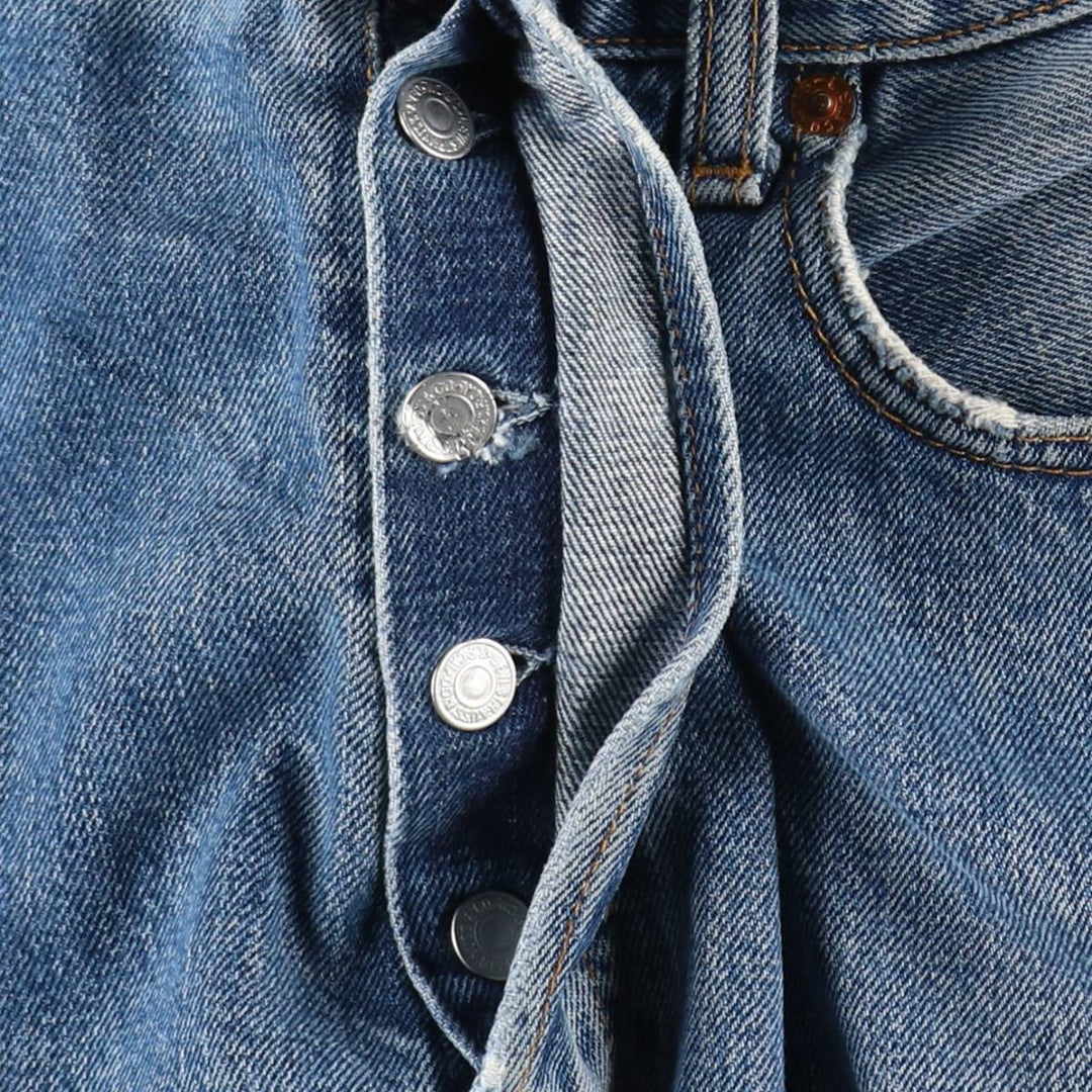 1990'S Levi's 517 0452 Euro Model Bootcut Denim Pants, Made in Spain, Men's W35 (approx.), Vintage cotton blue type Vintage Second Hand
