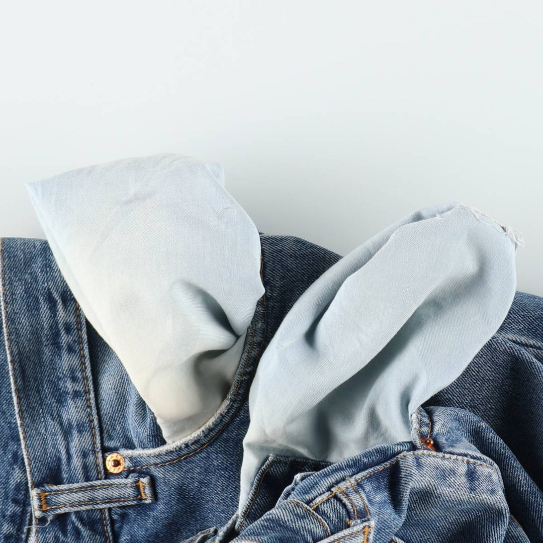 1990'S Levi's 517 0452 Euro Model Bootcut Denim Pants, Made in Spain, Men's W35 (approx.), Vintage cotton blue type Vintage Second Hand